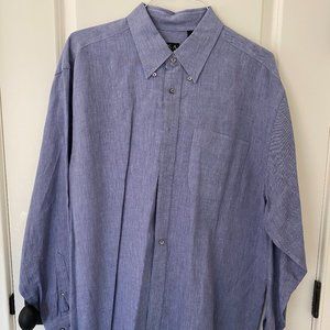 Jos A Bank Mens Size XL Long-sleeve Button Down